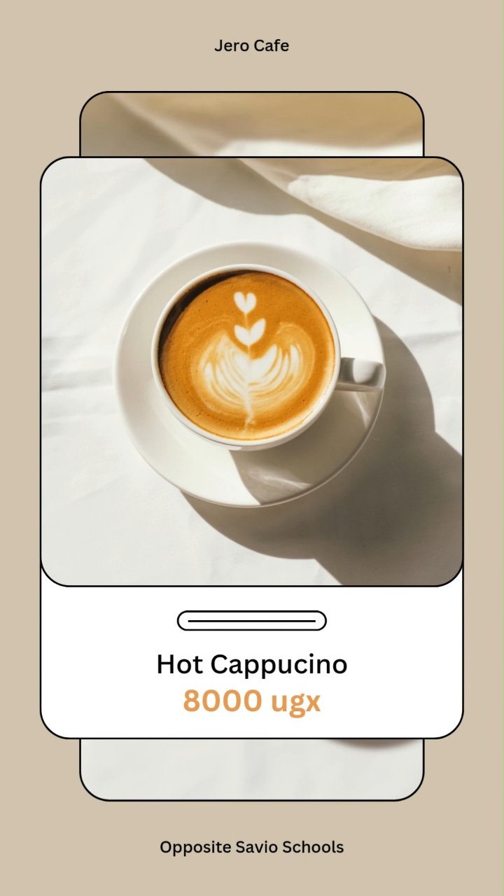 Hot Cappuccino